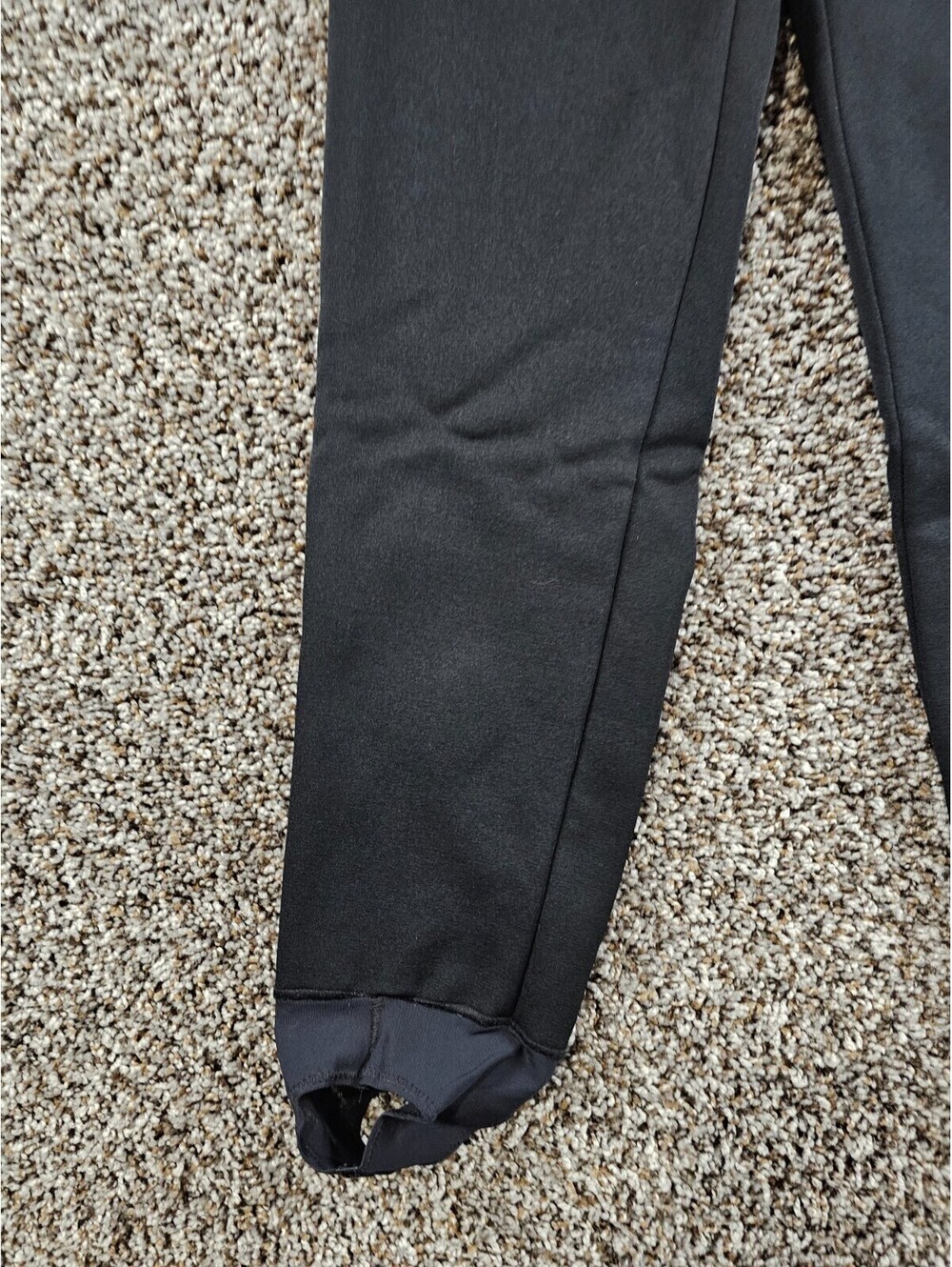 Vintage 1990s Schoeller Womens Sz 4 Stirrup Style Ski Winter Pants Black - Picture 2 of 5